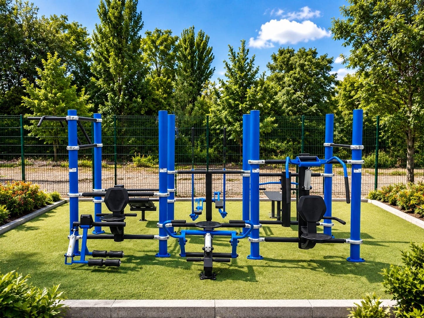 Gamme R FitPark — fitness connecté en accès libre