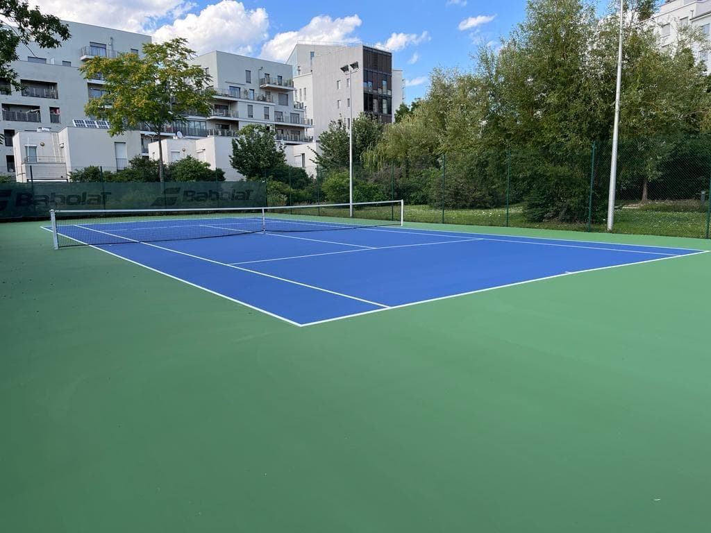 Court de tennis — Lyon — Tennis ENS