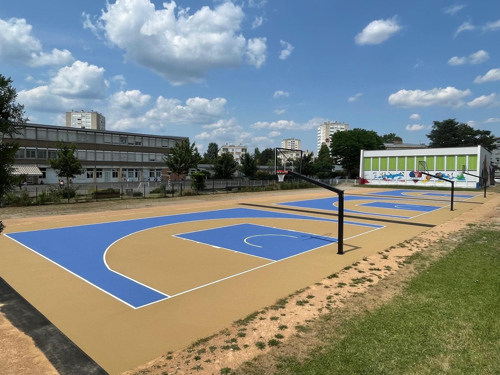Terrain de basket 3×3 — Mâcon